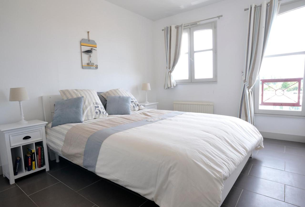 Appartement Romantique, Vue Panoramique Bassin De L'Est Honfleur Esterno foto